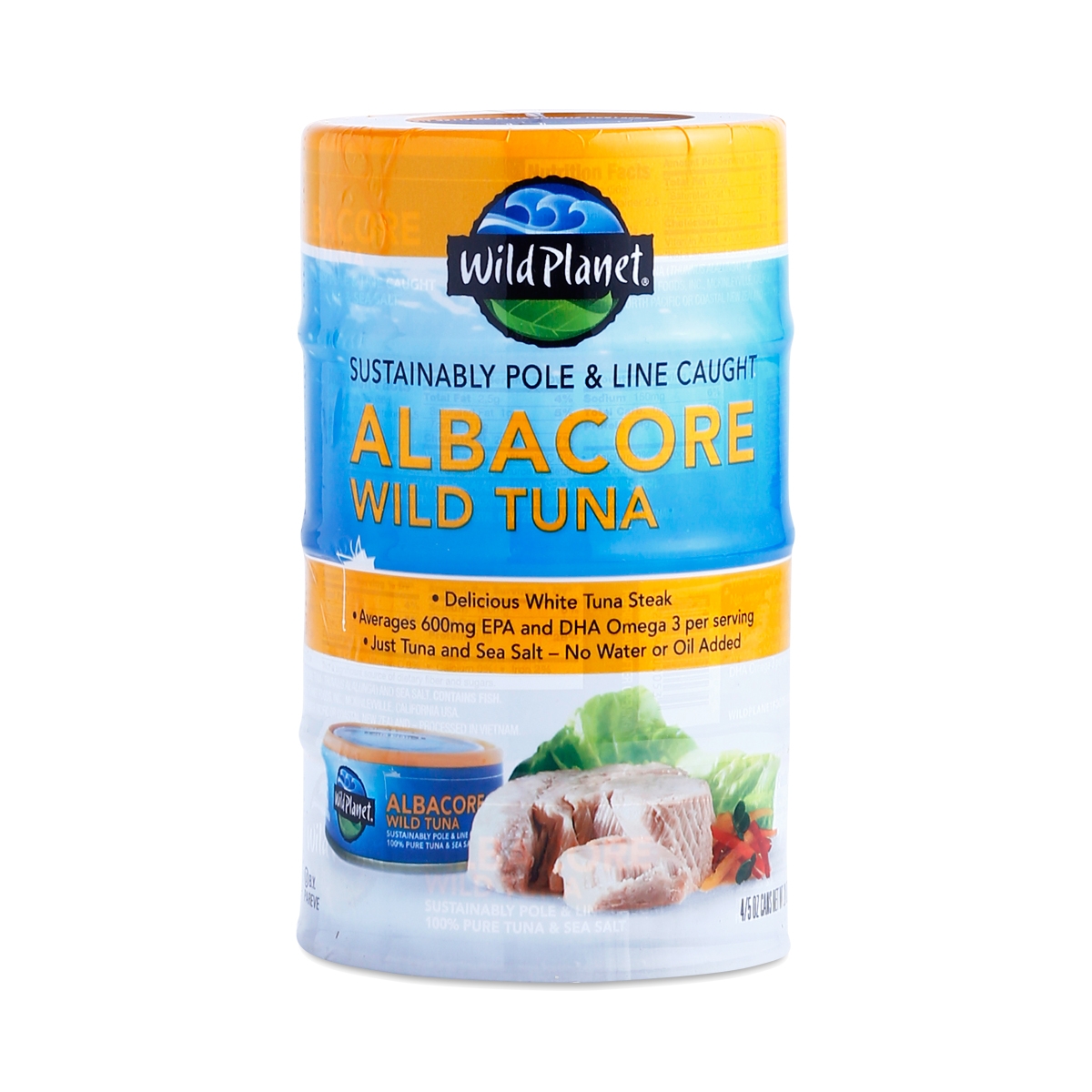 Wild Planet Albacore Tuna 4 cans (5 oz each)
