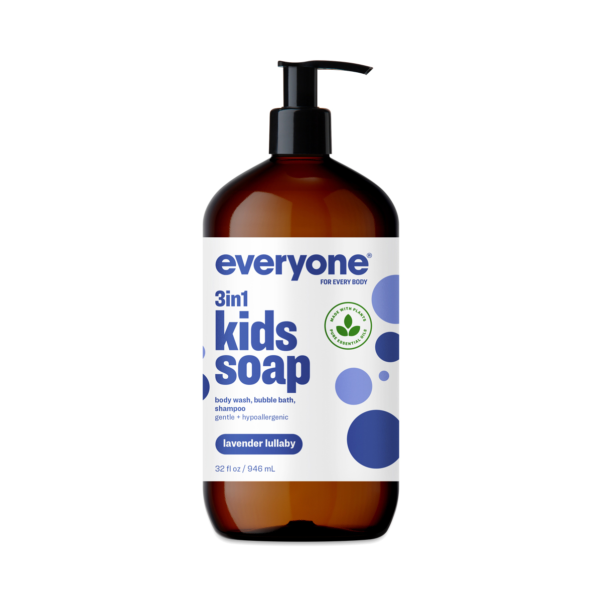 Everyone Soap for Kids, Lavender Lullaby 32 fl oz bottle