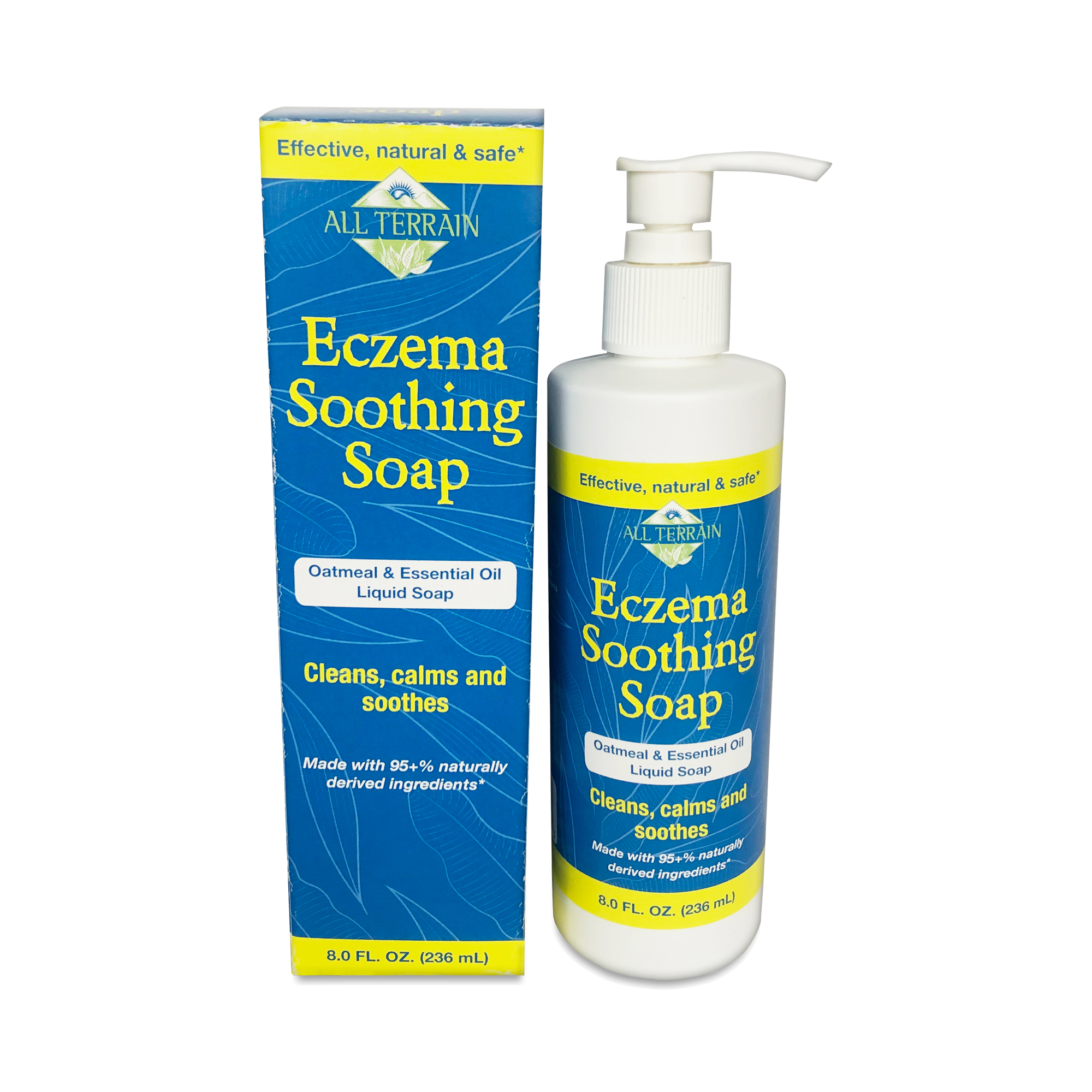 All Terrain Eczema Soothing Liquid Soap 8 oz bottle