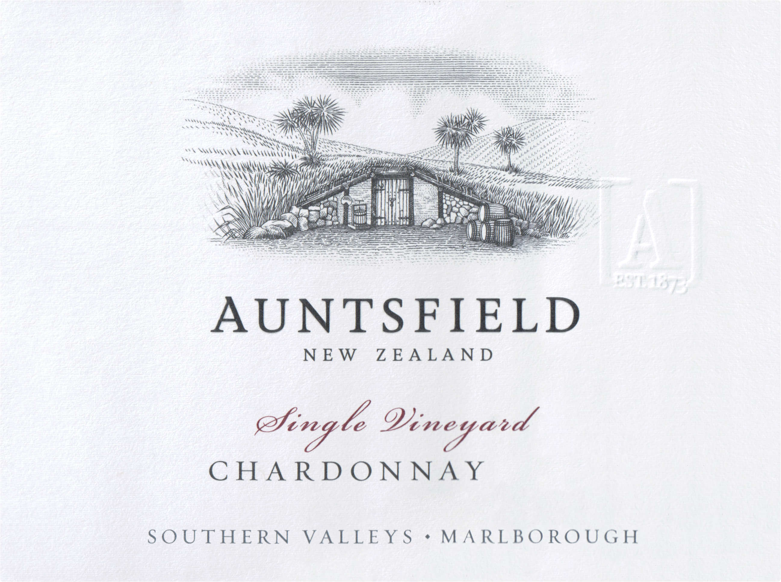 Auntsfield Single Vineyard Chardonnay 2018