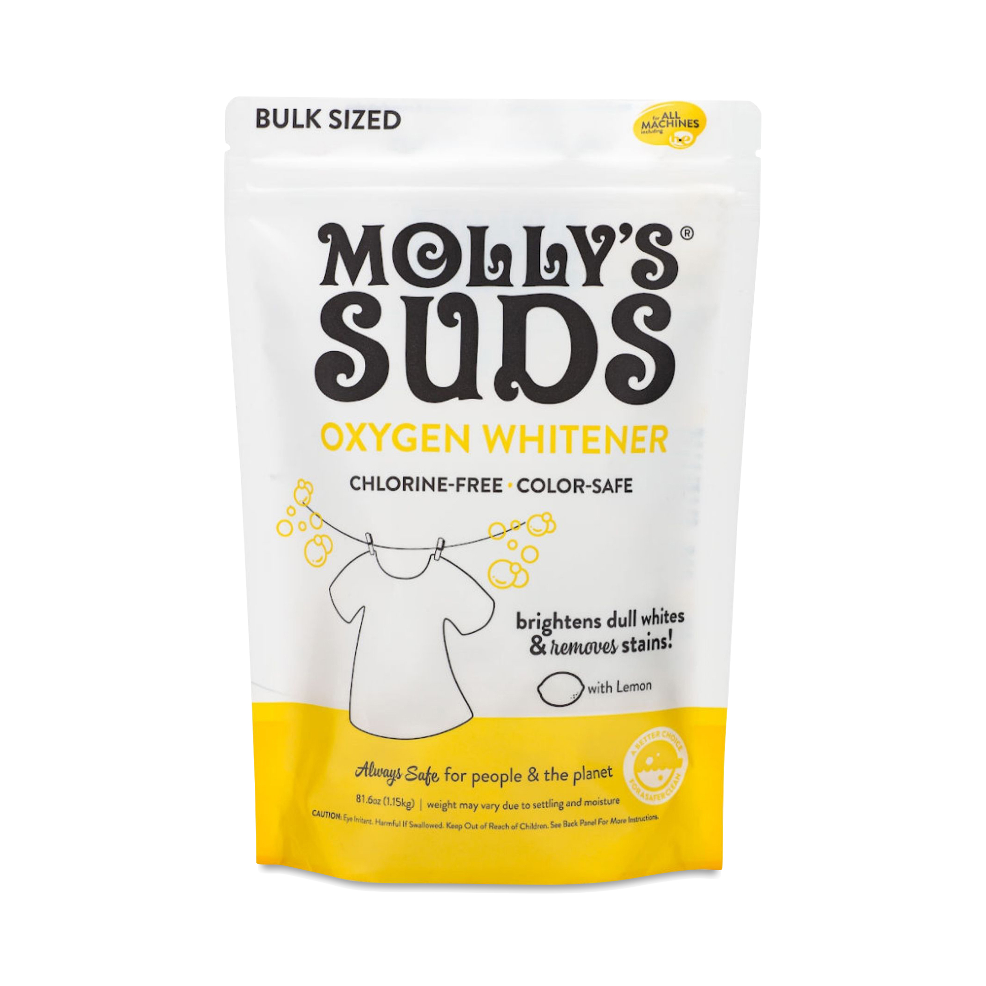 Molly's Suds Oxygen Whitener 81.6 oz bag