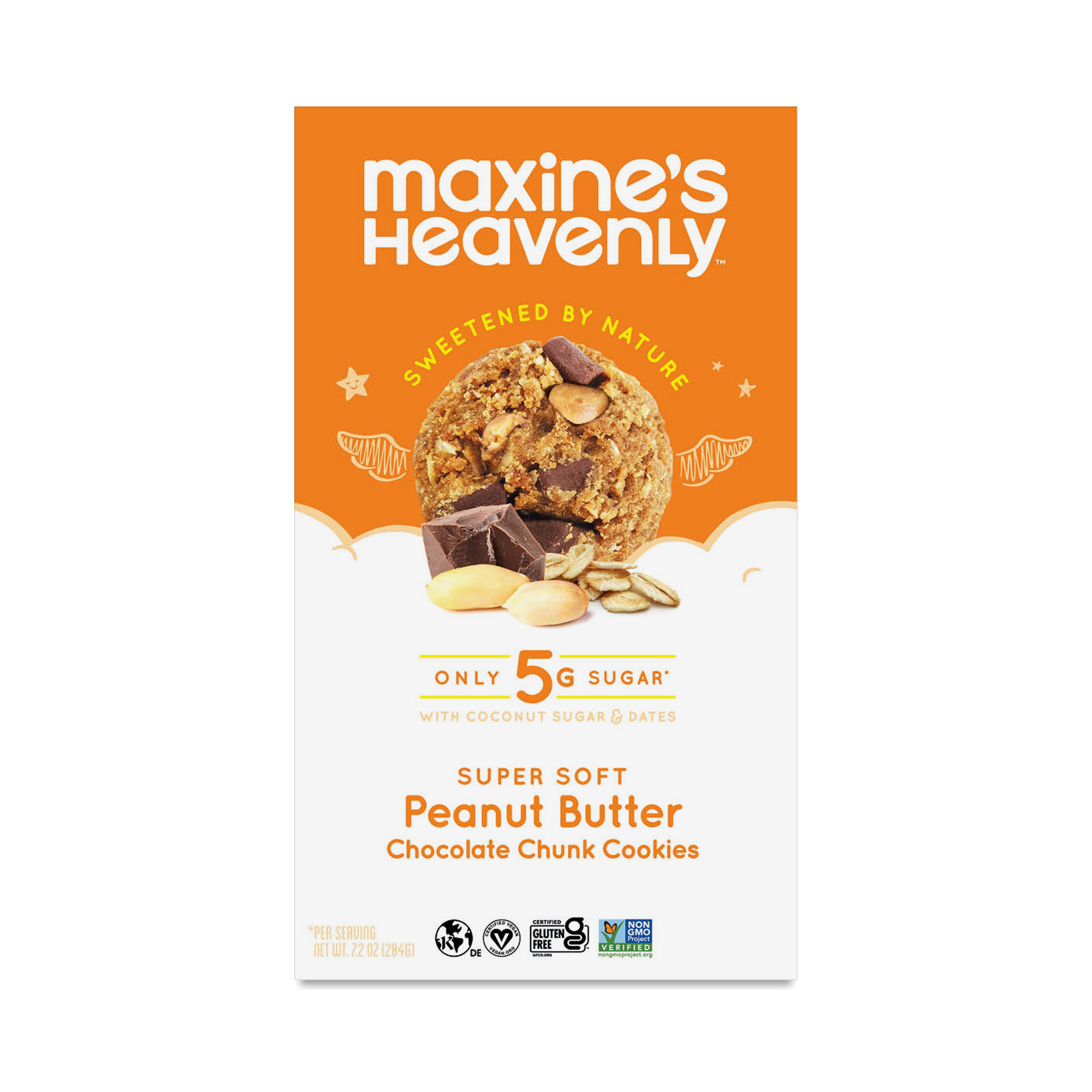 Maxine's Heavenly Peanut Butter Chocolate Chunk Cookies 7.2 oz box
