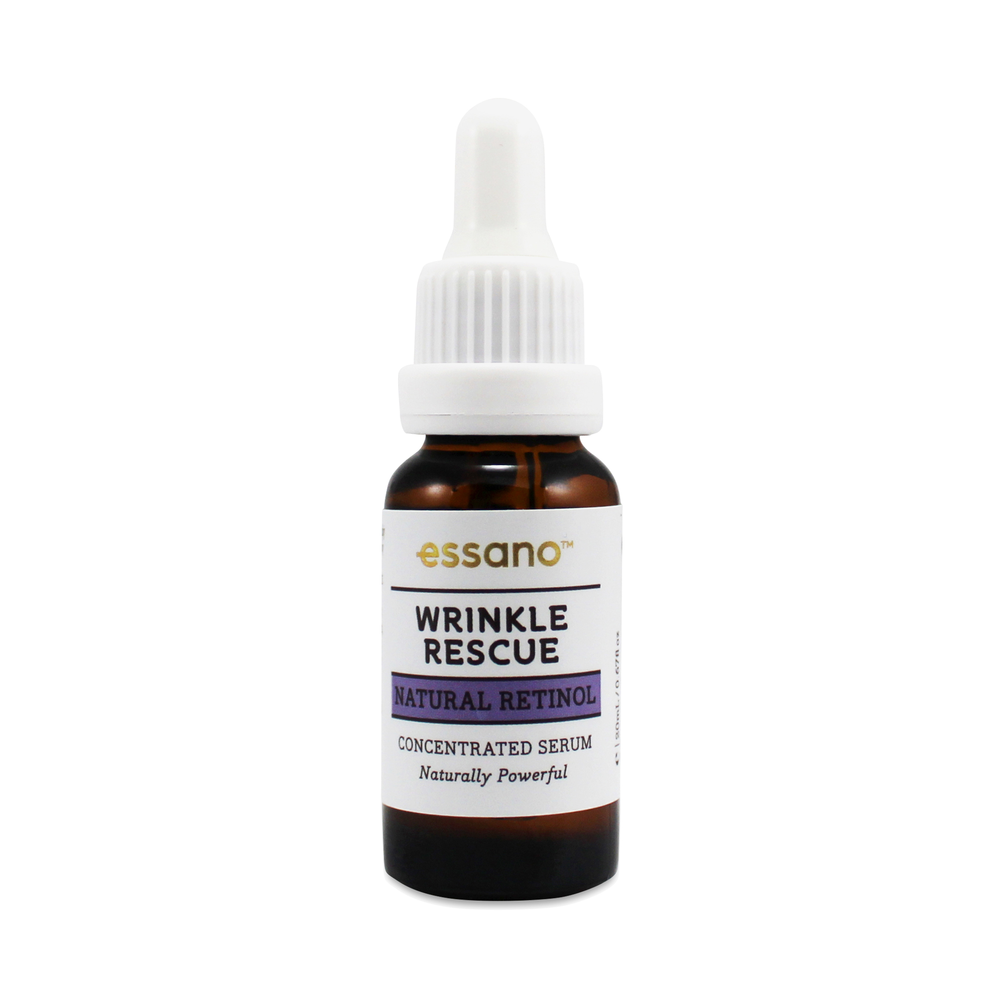 Essano Wrinkle Rescue Natural Retinol Serum 20 ml bottle