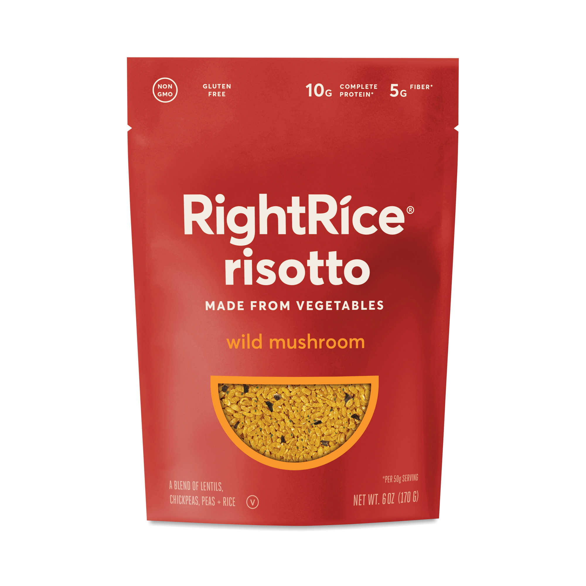 RightRice Risotto, Wild Mushroom 6 oz pouch