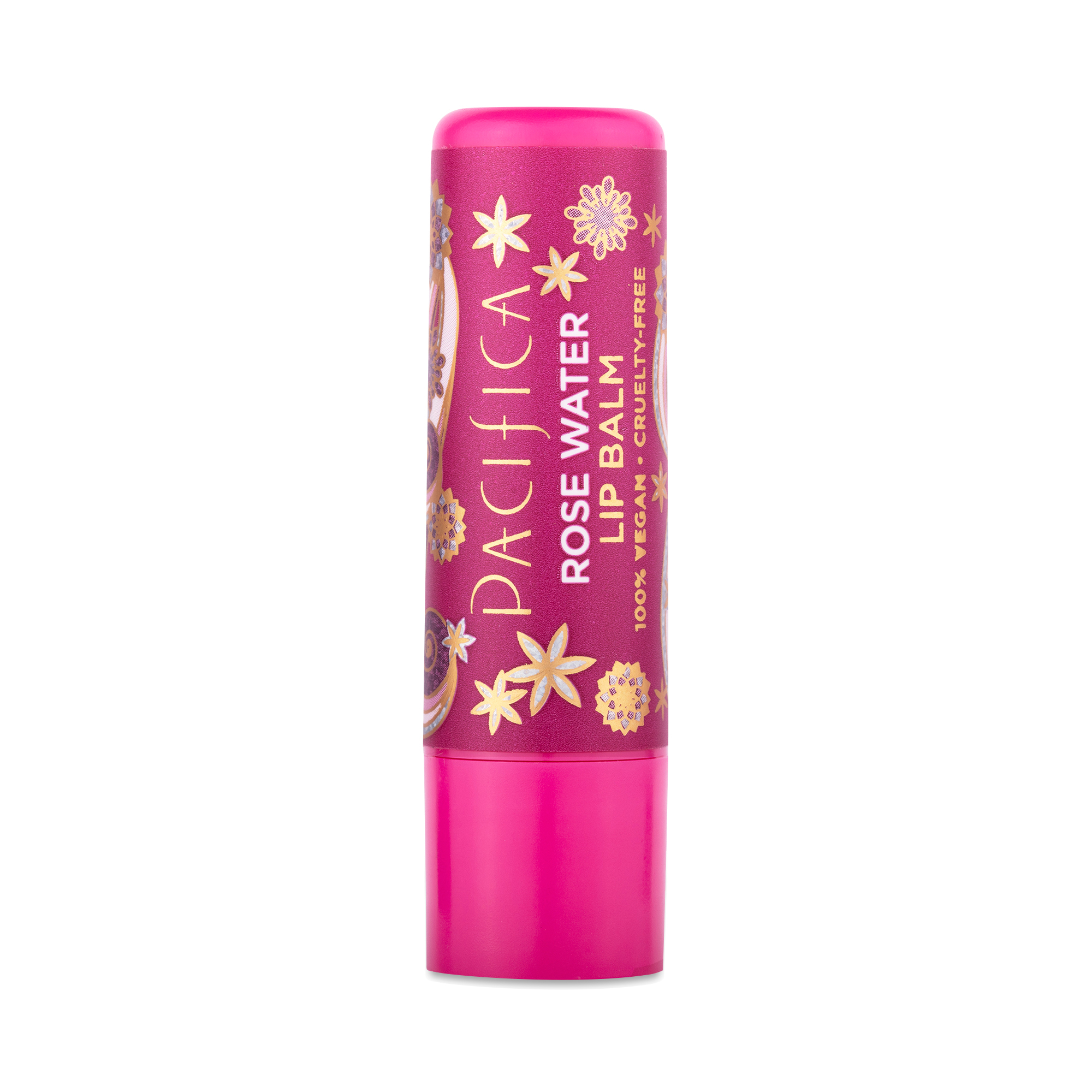 Pacifica Lip Balm, Rose Water 0.15 oz container