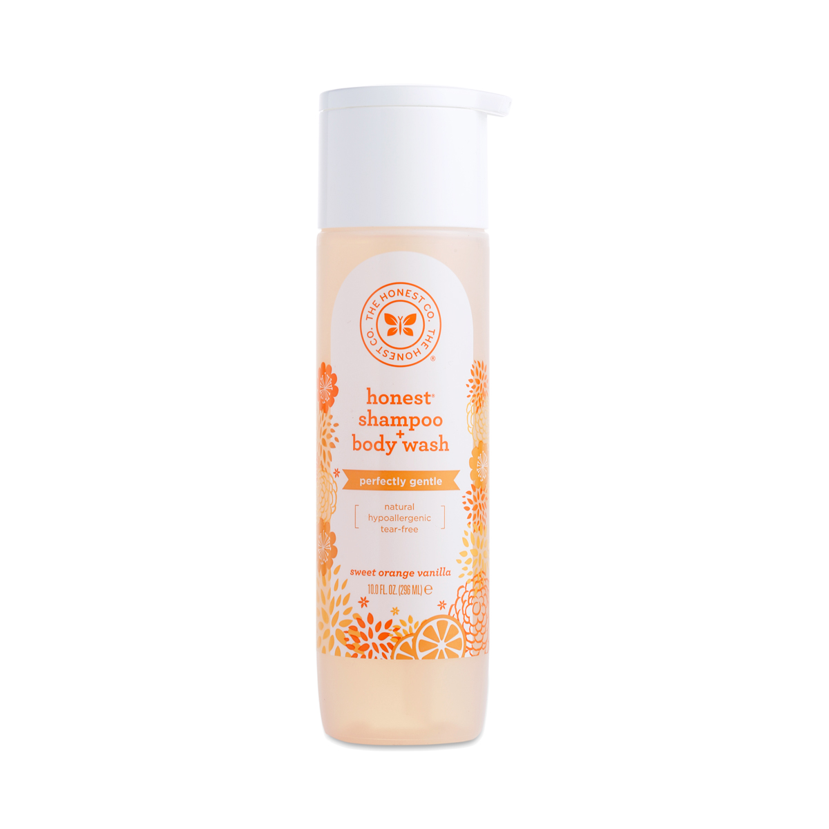 The Honest Co. Shampoo & Body Wash, Sweet Orange Vanilla 10 oz bottle